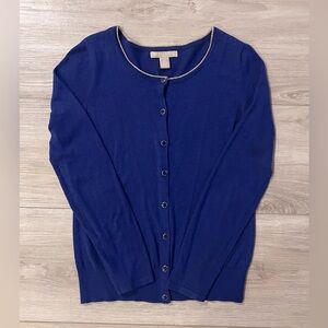(New)Banana Republic Cardigan Royal Blue
